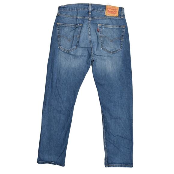 Levi's Men's Blue Straight Jeans 32x30 Cotton Preowned 505 Regular Fit - Picture 1 of 9
